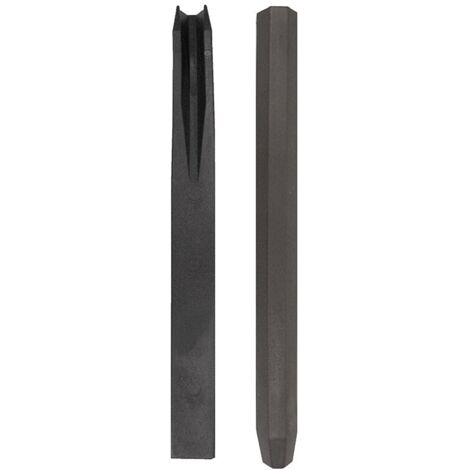 Nature – Piquet en PVC recyclé à fixer BorderFix – H 38 cm – Pour fixation solide avec vis inox – 1330102