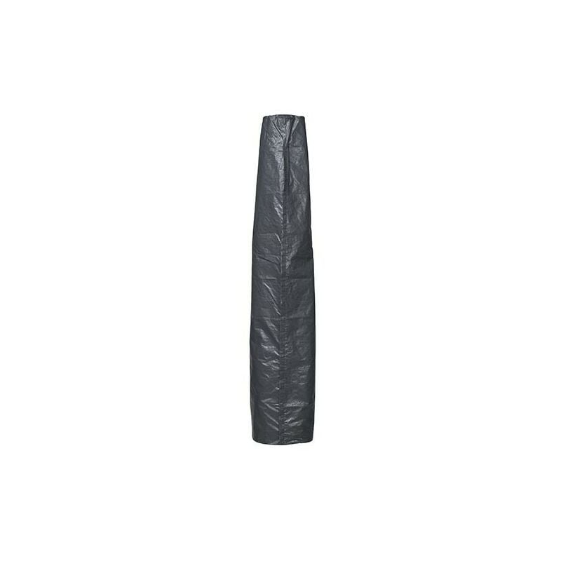 Nature - Housse de protection pour parasol, Dimensions H202 x Ø27/42 cm - gris foncé