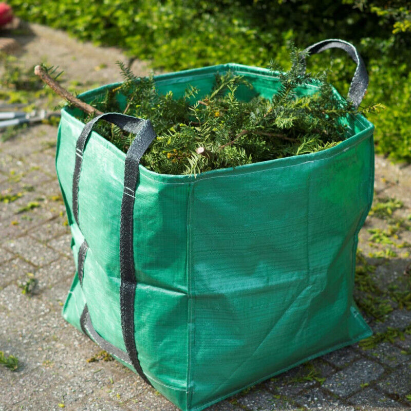 Nature - Sac à déchets de jardin carré Vert 325 l 6072401