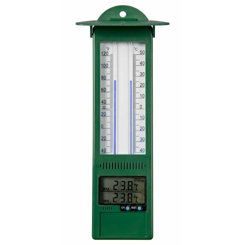 

Nature Termómetro digital de exterior temperatura máxima y mínima