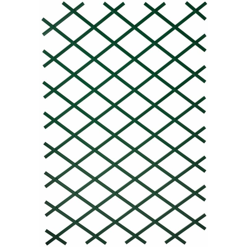 True Deal - Nature Treillis de jardin 100 x 300 cm PVC Vert