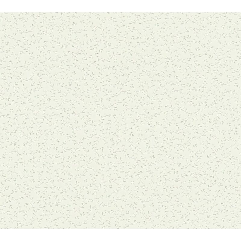 Profhome - Nature Wallpaper Wall 372653 Non-woven Wallpaper Slightly Textured With Nature-inspired Pattern Matt Green Melon Yellow 5.33 M2 (57 Ft2)