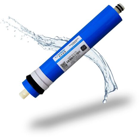 NATURE WATER PROFESSIONALS Membrana Vontron Ideale per Osmosi Inversa - 75GPD Speciale per Eliminare Sali Inorganici, Metalli Pesanti, Materia Organica e Materiali Chimici Nature Water Professionals