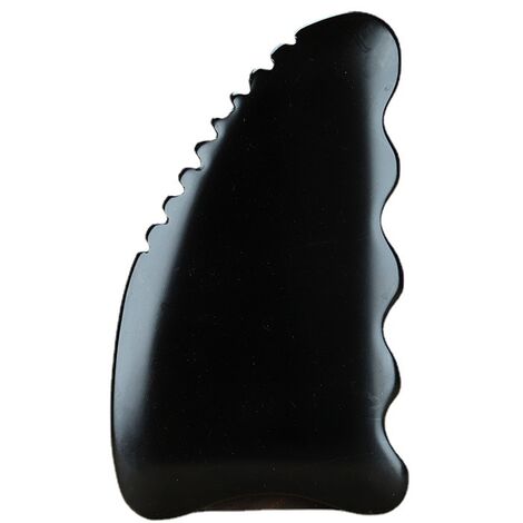 Naturel Aura Pierre Chinois Gua Sha Outil Bordure Pierre Gua Sha Masseur pour Lifting Du Visage SPA Minceur Massage Sculpture Corps 1 pcs