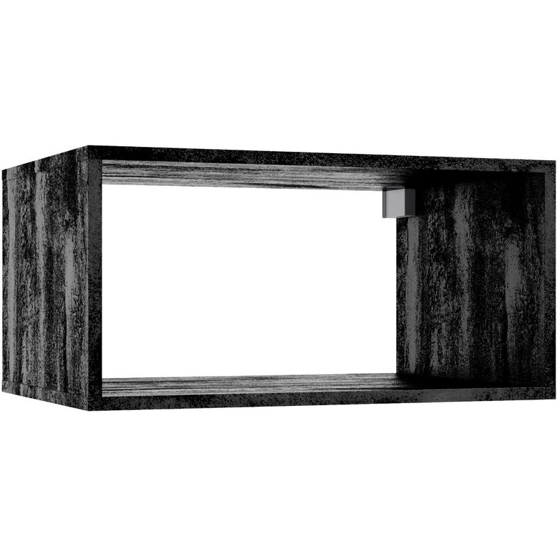 Naturel - Etagère Stilla 30x60x44 cm noir mat (STILLAA03018)