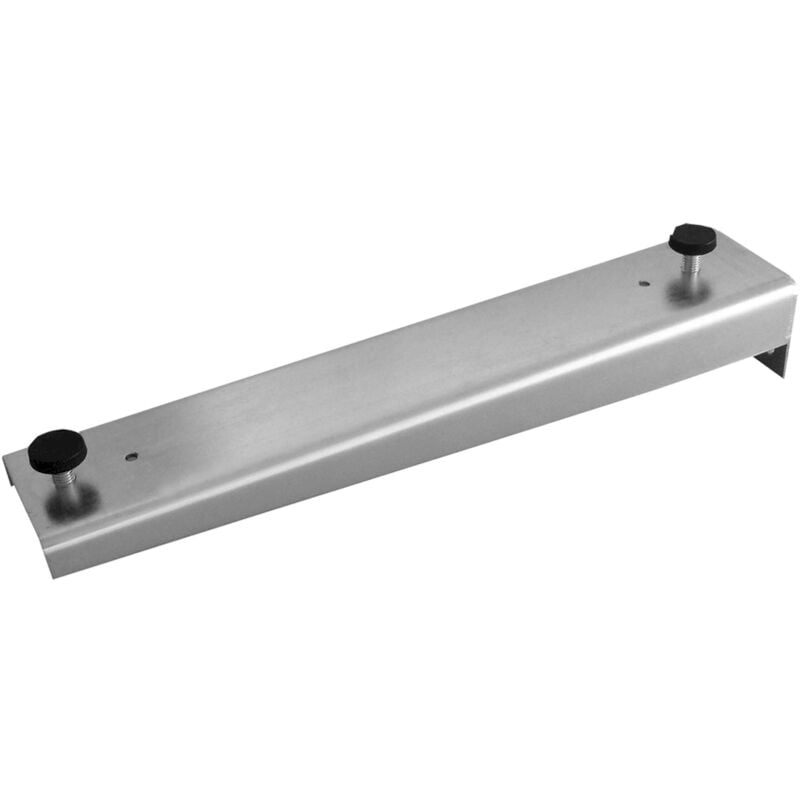 Naturel - Support pour plan vasque Dolce 39,5 x 7,5 x 6,2 cm, galvanisé (konzolep)