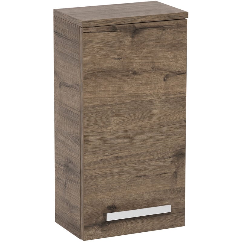 Meuble de salle de bain Cube Way 32,5x20 cm chêne Wellington (CUBE2H32DW) - Naturel