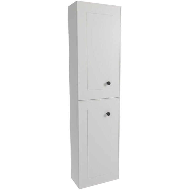 Naturel - Meuble de salle de bain haut Forli 40x157x20 cm blanc (FORLIV40BI)