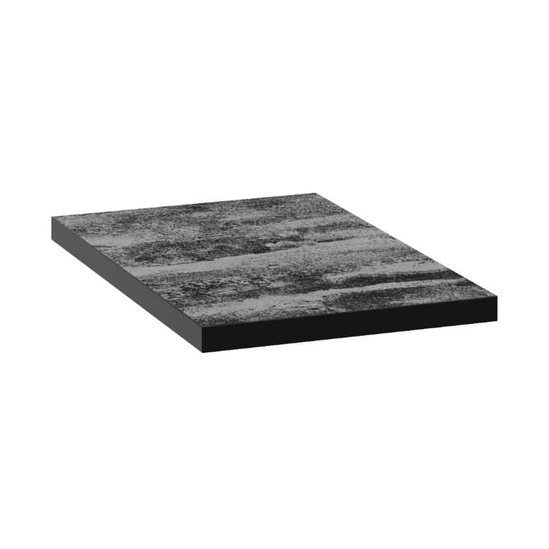 Plan Stilla 30x2,5x46 cm noir (STILLAF03005) - Naturel