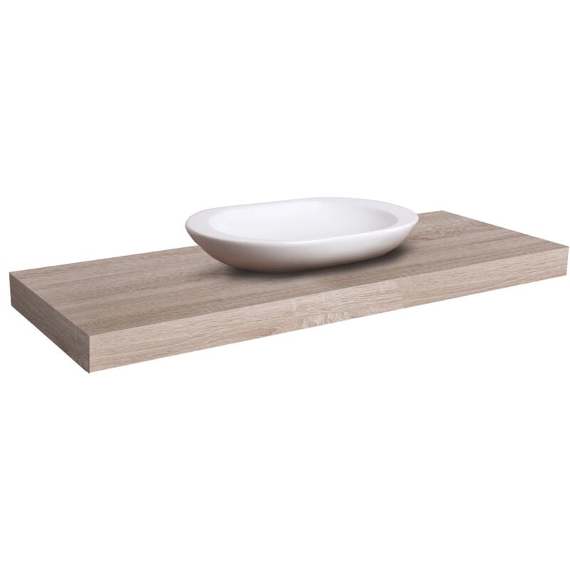 Naturel - Plaque sous lavabo Dolce 70x50 cm chêne bardolino DO7050DB