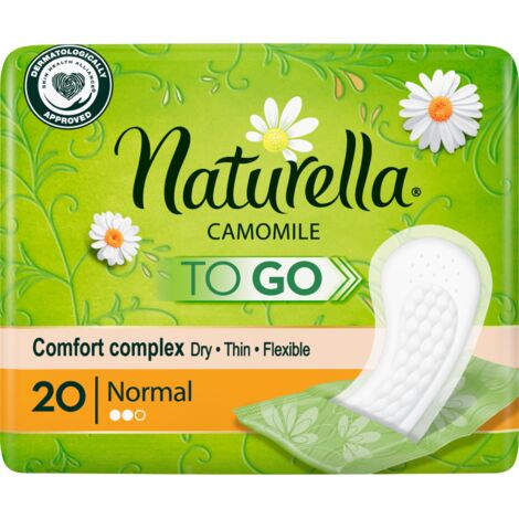 Naturella Normal To Go Slipeinlagen – 20 Stk., Atmungsaktiv und Diskret