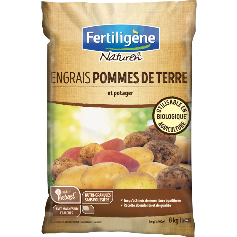 Naturen - Engrais Pomme de Terre Sac 8 kg NATPOM8