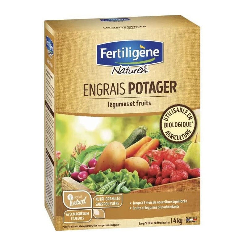 Naturen - Engrais Potager 4kg Fertiligene