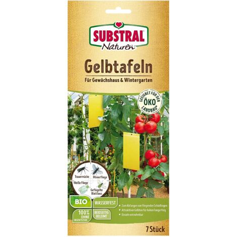 Naturen Gelbtafeln 7 Stück Schädlingsbekämpfung