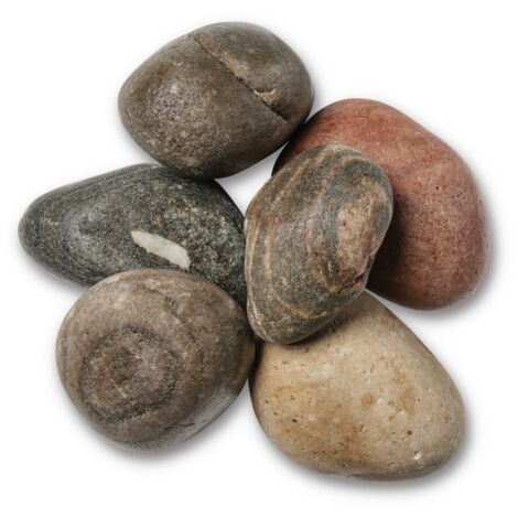 Natures Cove Bulk Bag 850 kg - 80-120 mm Premium Choice Cobbles - L100 x W100 x H80 cm