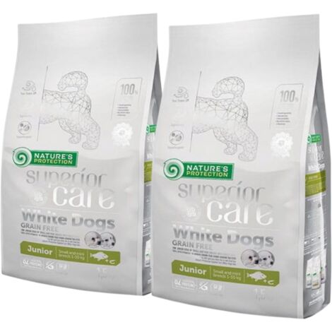 Nature's Protection G-F Białoryba Junior S&M 2x1,5kg