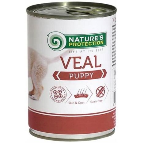 Natures Protection Puppy Vitello 400g