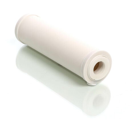 WILTEC Naturewater Cartuccia filtrante in ceramica 10″ - 254 mm 0,5µ CRM-1A, per filtrazione meccanica acqua, Filtro ceramico