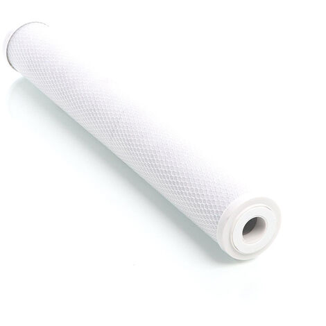 Wiltec – Filtre à charbon actif pour osmose inverse 10'' – Élimine ozone, pesticides et métaux lourds – Durée de vie 9 mois – Compatible eau chaude - CTO-20B