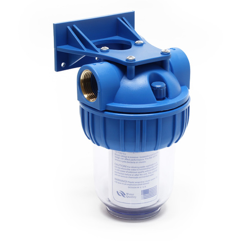 Naturewater NW-BR10B-S 1 etape système filtre 26,16mm (3/4) cartouche  polypropylène, clamp, clé