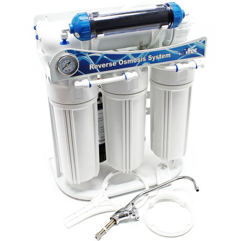 Naturewater NW-RO400-B3LS3 Equipo de osmosis inversa (RO) 5 Etapas 1500l/día Tratamiento agua grifo