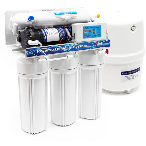 Naturewater NW-RO50-D1 Equipo osmosis inversa (RO) 190l/día Filtración agua Filtro doméstico osmosis