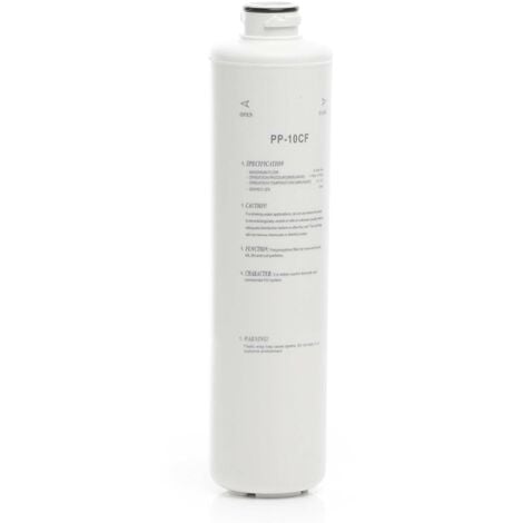 Naturewater PP-10CF 5 µ PP Sedimentfilter Kartusche, Wasserfilter Kartusche, Filterpatrone für Trinkwasser Umkehrosmoseanlage, Trinkwasserfilter
