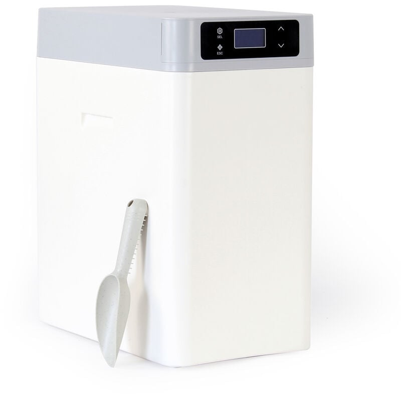 SOFT-HT1B Adoucisseur d'eau – 268 x 510 x 520 mm – 1800 l/h – 1-1,5 bars – avec Réservoir de résine de 16 l – Échangeur Ions, Détartrant d'Eau Dure