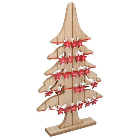 Naturholzbaum mit Memohalter cm29x5h49