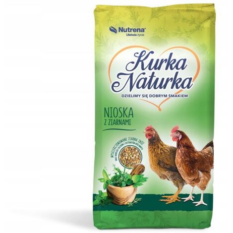 Naturka Hen Legehennenfutter mit Körnerfutter Hühnerfutter 20 kg