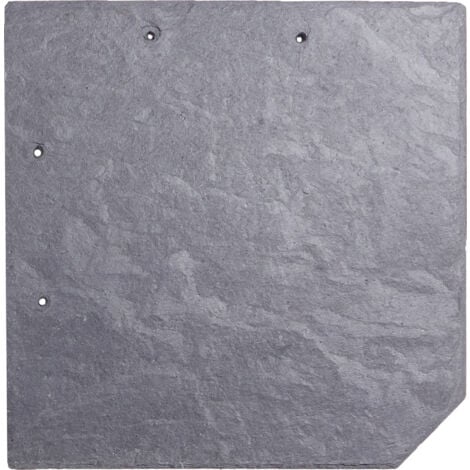 Naturschiefer Wabe 20 x 20 cm UV- und witterungsbeständig langlebig hagelfest