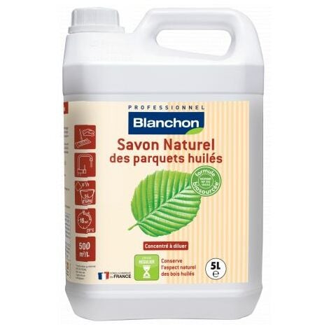 BLANCHON Naturseife für geölte Parkettböden Farblos 1L