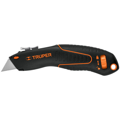 Navaja con cúter de seguridad - 18 cm