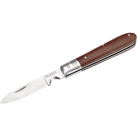 NAVAJA FILO 60 MM MANGO MADERA