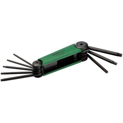 navaja llave torx 8-p (t9-t40) t9,710,t15,t20,t25,t27,t30,t40