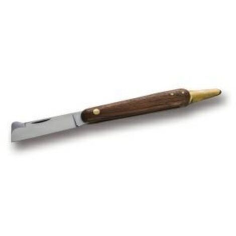 Navaja plegable Greenmill para jardinería, herramienta multifuncional para injertos, poda y corte de ramas, diseño compacto y ergonómico.