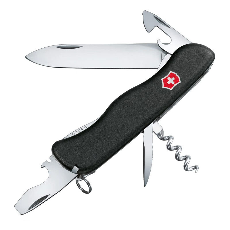 

Navaja suiza Trailmaster, sistema de bloqueo seguro, 12 funciones, destornillador Phillips, 130 gr, color negro - Victorinox