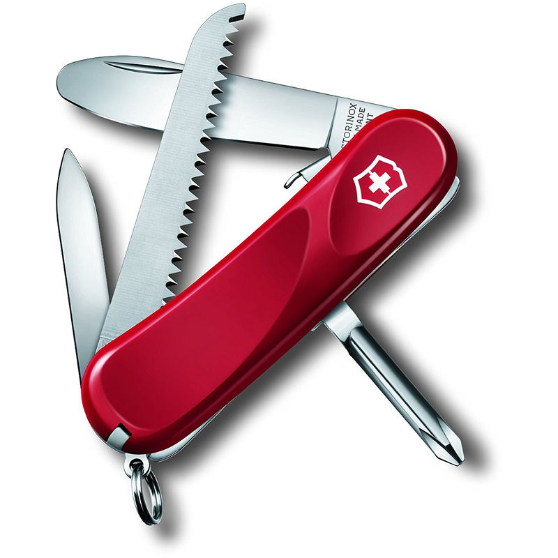 

Navaja suiza Junior 09 cuenta con 8 funciones 56 gramos color rojo 2.4213.SKE - Victorinox