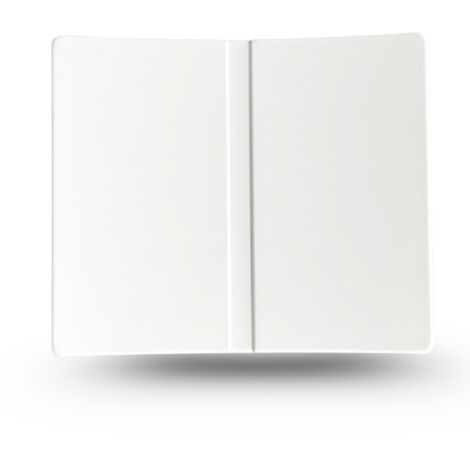 NAVARRO AZORÍN Bouton De Meuble En Zamak, Idéal Pour Tiroirs, Armoires, Cuisine Et Salle De Bain, Design Moderne Made In Spain, Longueur 80 mm, Couleur Blanc