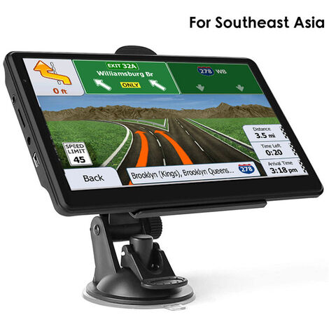 Navegador GPS para coche, pantalla táctil de 7 pulgadas, parasol para camión, 256M + 8G, mapa de Europa, 2022,CN,Type 02