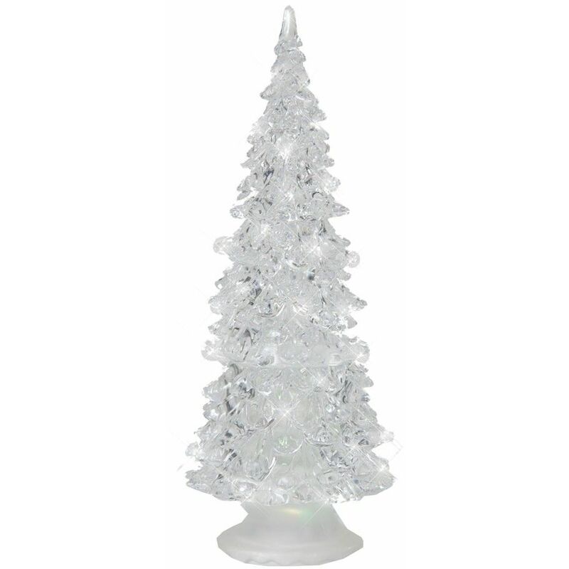 

Árbol de Navidad iluminado, cambia de color, satinado X-Tree RGB LED Esto 900406