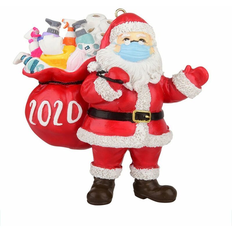

Happyshopping - Navidad Santa Claus Estatuilla Decoracion Navidad Adorno Muneca Juguete Decoracion navidena Festival Presente