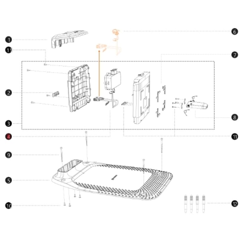 NAVIMOV I108E ORIGINAL BLUEBIRD station de charge pour robot AB12.02.00.0119