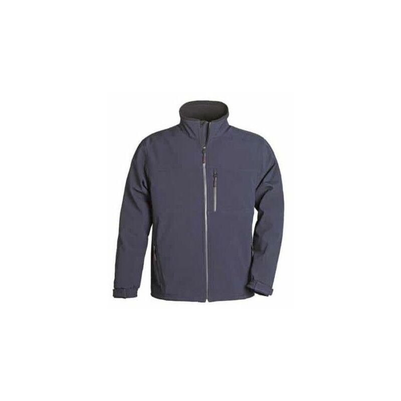 Image of Coverguard - navy giacca blu Softshell Yang taglia xl - Bleu
