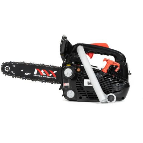 NAX POWER PRODUCTS 100C motore 25,4 cm3 0,75 kW Briggs & Stratton prodotto con licenza guida 10"" 25 cm sistema di rimbalzo Low Kickback motosega a scoppio motosega