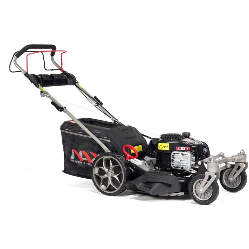 Nax power products 2000S Briggs & Stratton 625EXi Series 150 cm3 ReadyStart Largeur de Coupe 46 cm Panier 60l Roues avant pivotantes Tondeuse à