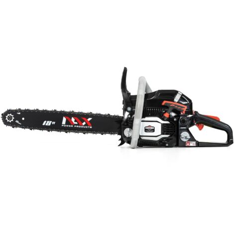 NAX POWER PRODUCTS 400C motore 51,5 cm3 1,8 kW Briggs & Stratton prodotto con licenza barra guida 18" 45 cm sistema di rimbalzo Low Kickback motosega a scoppio motosega