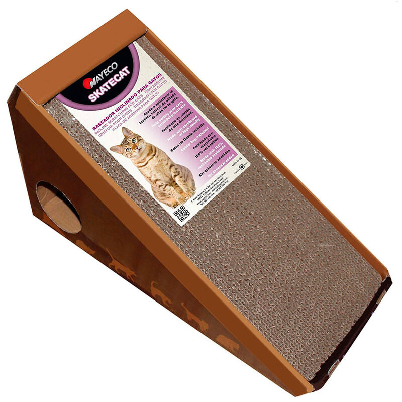 

Rascador para gatos skatecat 36x24x37cm - Nayeco