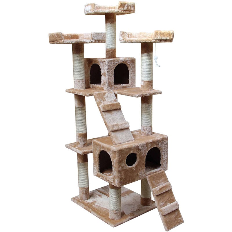

Rascador premium lancelot beige 60 x 50 x 178cm - Nayeco