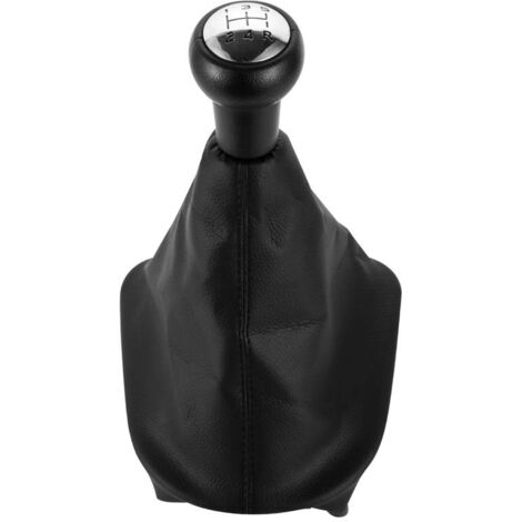 Nazalus - Pomo de palanca de cambios con funda específica para 5 velocidades para Peugeot 207 307 CC 308